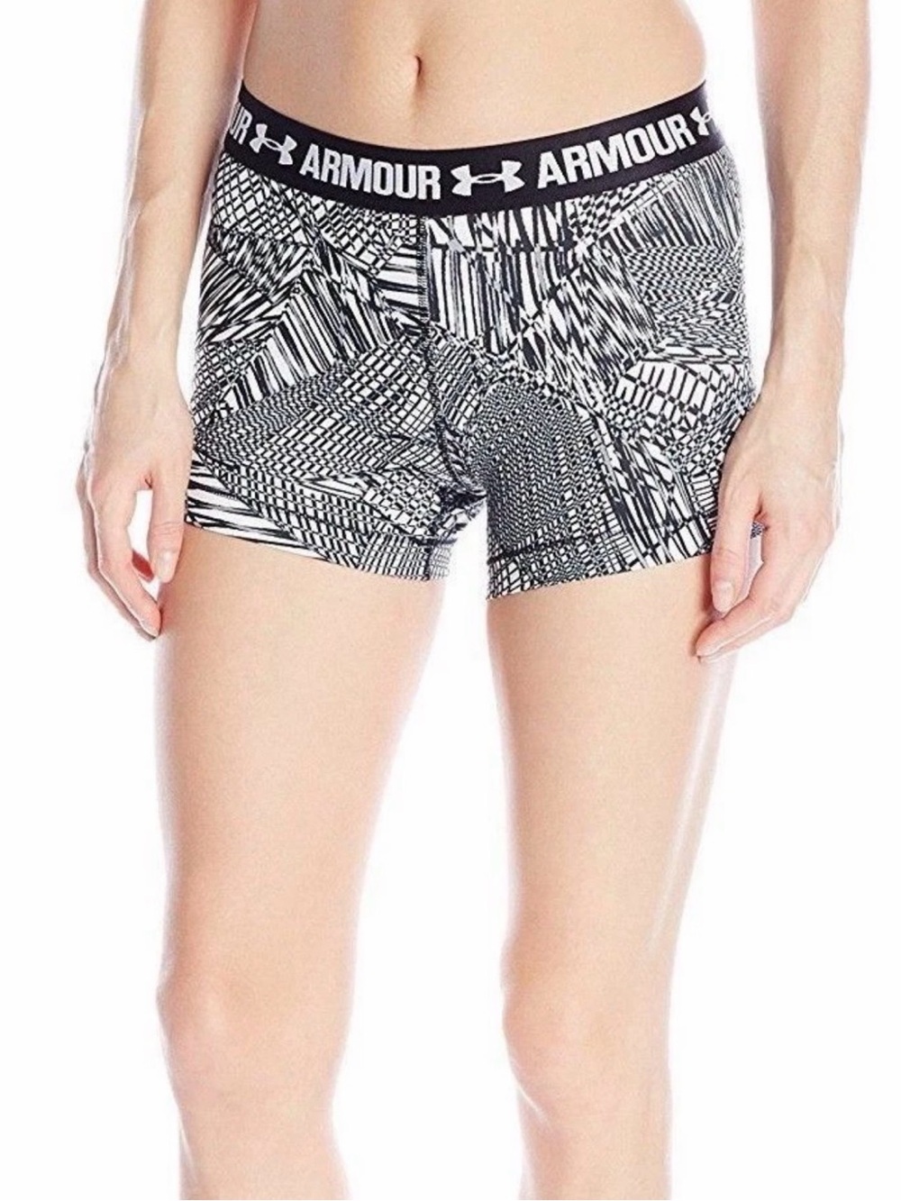 Under Armour Compression HeatGear Print Shorts Black